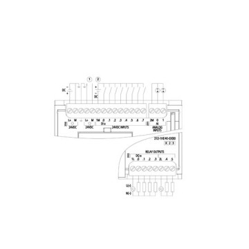 시멘스 시마틱 S7 1200 PLC CPU 1212C 6ES7212-1HE40-0XB0 산업 자동화
