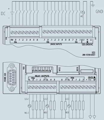 다른 메모리 및 통신 인터페이스 SIMATIC S7-200 SMART 경제 6ES7288-5BA01-0AA0