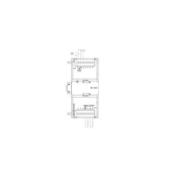 100% 원본 시멘스 6ES7288-3AQ02-0AA0 S7-200 SMART 아날로그 출력 SM AQ02 2 AO