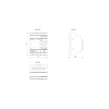 100% 오리지널 로고 6ED1052-1HB08-0BA1 24RCE 8DI/4DO 400 블록 메모리 다른 논리 모듈