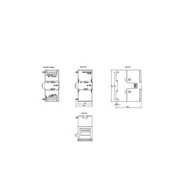 100% 오리지널 SIMATIC S7-200 SMART 디지털 출력 SM DT08 8 DO 24V DC 트랜지스터 0.75A