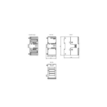 SIMATIC S7-200 SMART 디지털 입력 EM DI16 16 DI 24V DC 싱크/소스 6ES72882DE160AA0