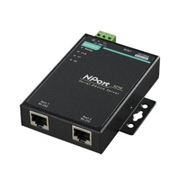 MOXA NPORT 5232 2 포트 RS-232/422/485 페이팔 결제용 일련 포트 장치 네트워크 서버