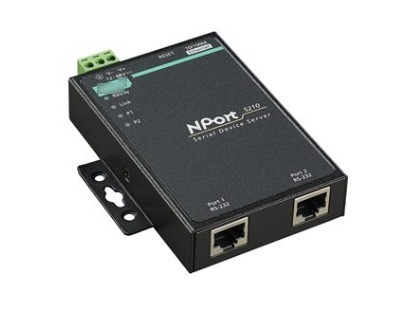 MOXA NPORT 5232 2 포트 RS-232/422/485 페이팔 결제용 일련 포트 장치 네트워크 서버