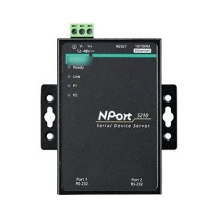 MOXA NPORT 5232 2 포트 RS-232/422/485 페이팔 결제용 일련 포트 장치 네트워크 서버
