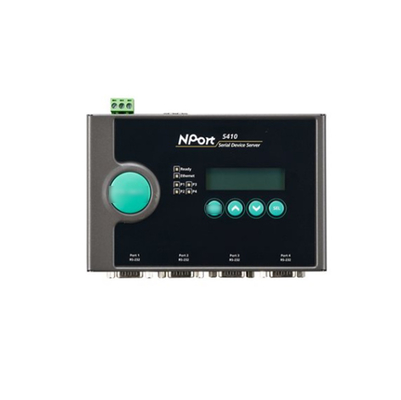 NPORT 5450 4-포트 RS-232/422/485 MOXA Paypal을 위한 일련 포트 장치 네트워크 서버
