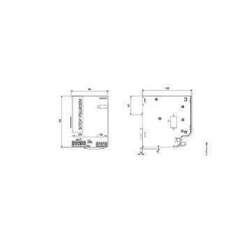 강력한 SITOP PSU400M 20A DC/DC 변환기 DC 600V 입력 DC 24V/20A DC 출력 6EP1536-3AA00