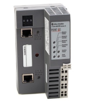 다른 고객 요구 A-B 1734-AENTR PLC 듀얼 포트 네트워크 어댑터 PLC 컨트롤러 모듈