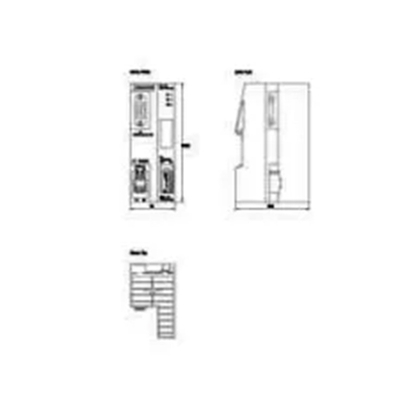 원본 ET200S IM151-1 네트워크 다른 12 Mbit/s 전송 속도 6ES7151-1BA02-0AB0