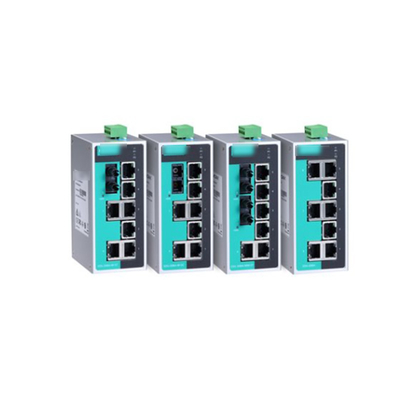 EDS-208A-SS-SC IP30 8-포트 관리되지 않은 산업 이더넷 스위치 MOXA용 100% 원본