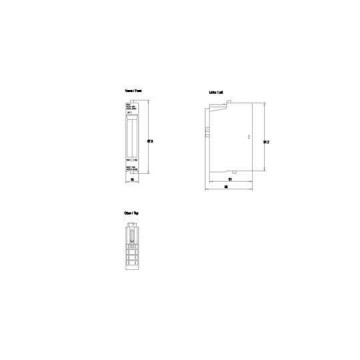 ET 200S 24-48V DC 24-230V AC PM-E 전원 모듈 진단 및 피우스 6ES7138-4CB11-0AB0
