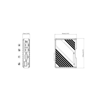 256MB 플래시 cMT-G01 얇고 가벼운 디자인 OPC UA MQTT MODBUS TCP/IP 게이트웨이