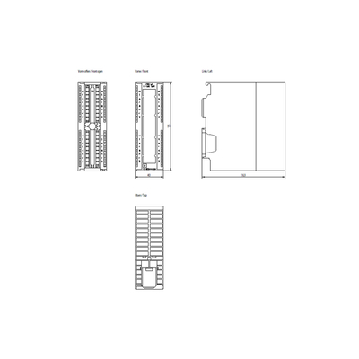 시멘스 PLC S7-300 확장 모듈 DI 32xDC 24V 자동화 산업용 애플리케이션