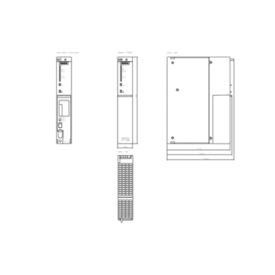 시멘스 PLC S7-400 모듈 PS 405 10A FOB 운송 용어 자동화 산업