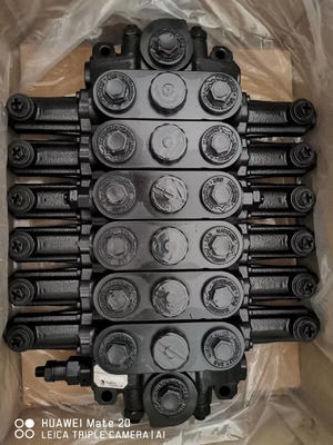 6 스풀 부분 수압 방향 밸브 가산 흐름 80L/min 350bar 330*240*155 mm