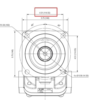 Xpi80 트럭 15-80에 대한 고압 축 펌프 광선 모터 240l/min 420*260*190mm