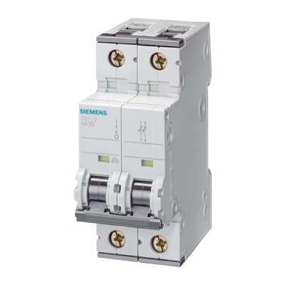100% 오리지널 시멘스 5SY62207CC 회로 차단기 6KA 2POLE C20 400V 성능