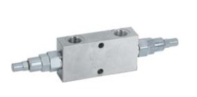 VBCD 3/8 &quot;DE/FL 초중심 밸브 최대 압력 350bar에 대한 반균관 밸브