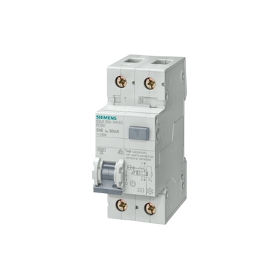 시멘스 5SU1353-1KK16 FI/LS AC 30MA 1 N-P C16 4.5KA 잔류 전류 스위치 MCB 컴보