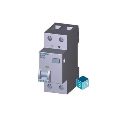 시멘스 5SU1353-1KK16 FI/LS AC 30MA 1 N-P C16 4.5KA 잔류 전류 스위치 MCB 컴보