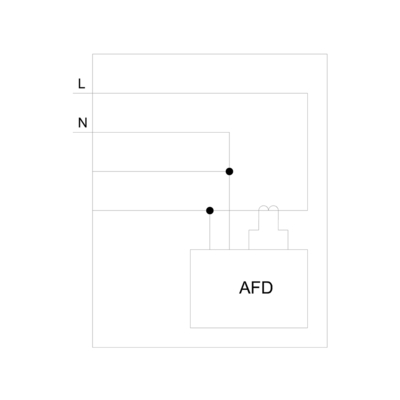 시멘스 서킷 브레이커 5SM6021-2에 대한 화재 안전 스위치 블록 AFDD 1-16A 230V 테스트