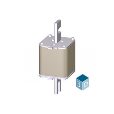 3NE3338-8 SITOR 퓨즈 링크와 슬롯 블레이드 접촉 NH2 800 A a R Un AC 800 V 앞 표시기 3NE33388