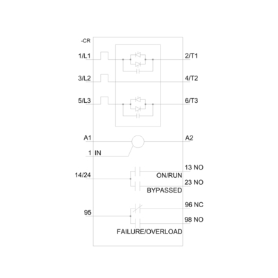 시멘스 3RW40 소프트 스타터 75kw 11kw/400v 40도 200-480V AC 24V 1개 CZ 지불 기간 T/T