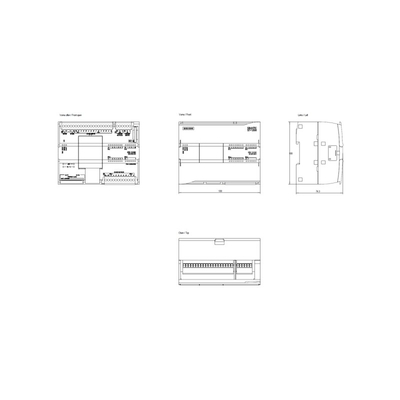 6ES7215-1AG40-0XB0 SIMATIC S7-1200 CPU 1215C 컴팩트 CPU DC/DC/DC 2 PROFINET 포트