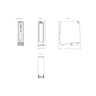 6ES7526-1BH00-0AB0 SIMATIC S7-1500 PLC F-DI 16x 24 V DC PROFISAfe 35 MM 너비 우수