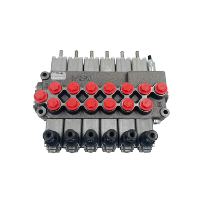 수압 드릴링 기계 모노블록 M45/6 방향 밸브 G3/8 &quot;오일 포트 크기