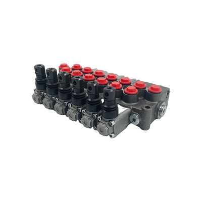 수압 드릴링 기계 모노블록 M45/6 방향 밸브 G3/8 &quot;오일 포트 크기