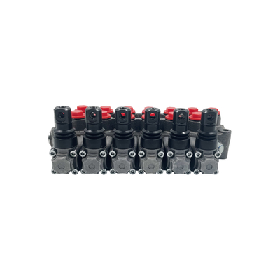 수압 드릴링 기계 모노블록 M45/6 방향 밸브 G3/8 &quot;오일 포트 크기