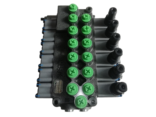 수압 드릴링 기계 모노블록 M45/6 방향 밸브 G3/8 &quot;오일 포트 크기