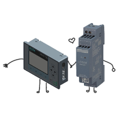 6ED1055-1MA00-0BA2 프로그래밍 가능한 컨트롤러 LOGO 8 AM2 필요에 대한 아날로그 확장 모듈
