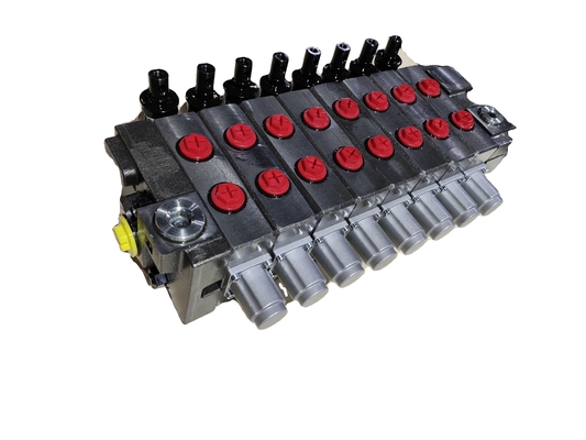 ZHONGPING EM/Q130-8S/P210 18L-8/R 8 작업 섹션 밸브 Galtech Q130 교체