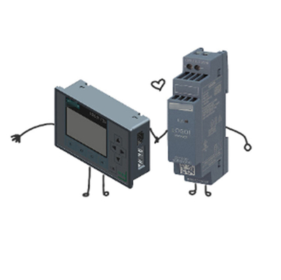 6ED1055-4MH08-0BA0 시멘스 LOGO PLC TDE 평면 텍스트 표시 6 라인 로고 8 신뢰