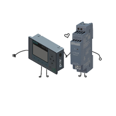 LOGO DM16 24R LOGO 8 PLC 확장 모듈 자동화를 위한 프로그래밍 가능한 컨트롤러