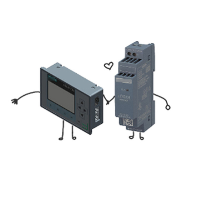 직접 공급 LOGO V8.1 12/24RCEO 논리 모듈 I/O 번호 다른 6ED1052-2MD08-0BA2