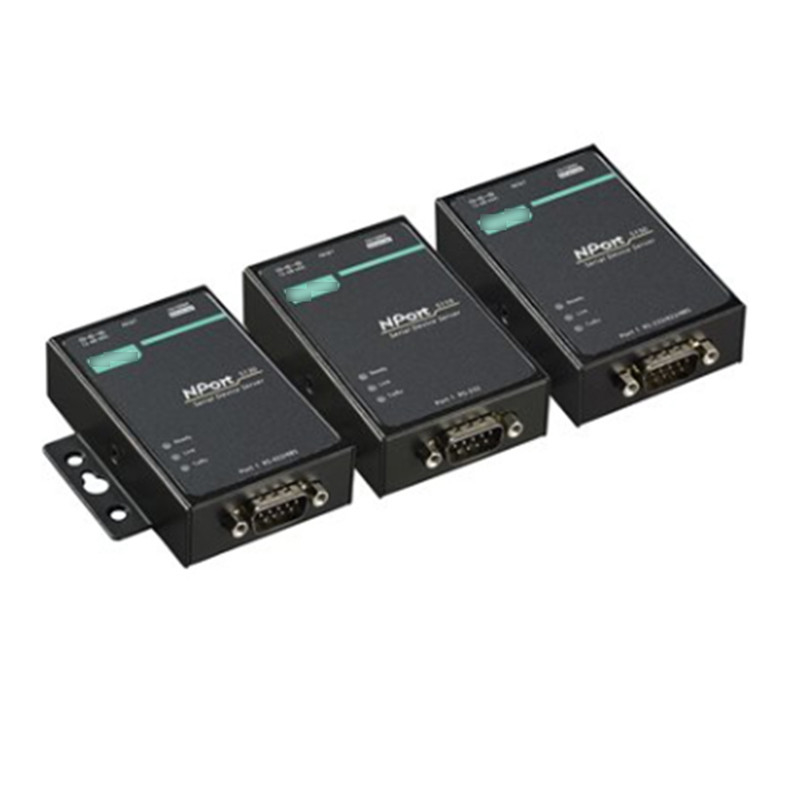 산업 자동화 NPORT 5110 포트 RS-232/422/485 일련 포트 장치 네트워크 서버 MOXA를 위한 표준 TCP/IP 인터페이스