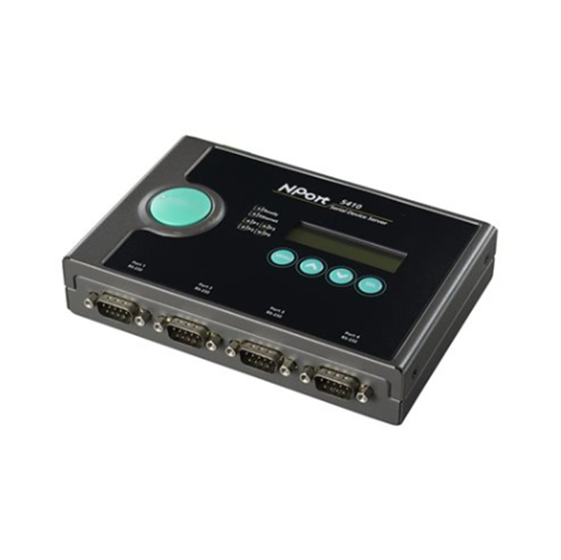 NPORT 5450 4-포트 RS-232/422/485 MOXA Paypal을 위한 일련 포트 장치 네트워크 서버
