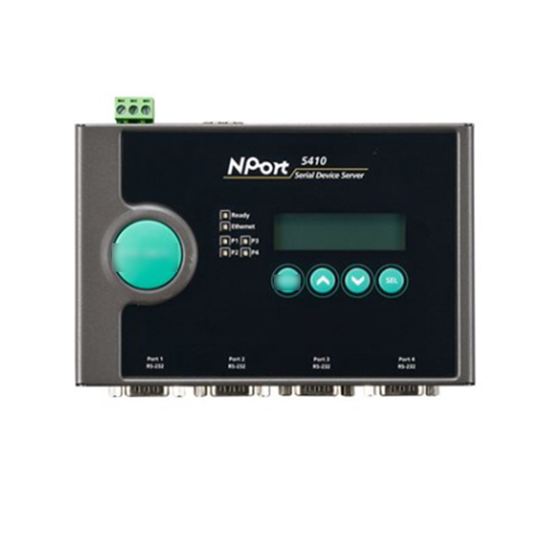 NPORT 5450 4번 포트 RS-232/422/485 MOXA 산업 자동화 필수용 일련 서버
