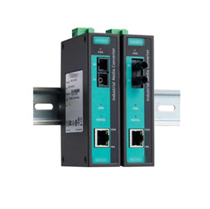 MOXA IMC-21A-M-ST 산업용 등급 10/100BaseT X ~ 100BaseFX MOXA용 사진 변환기