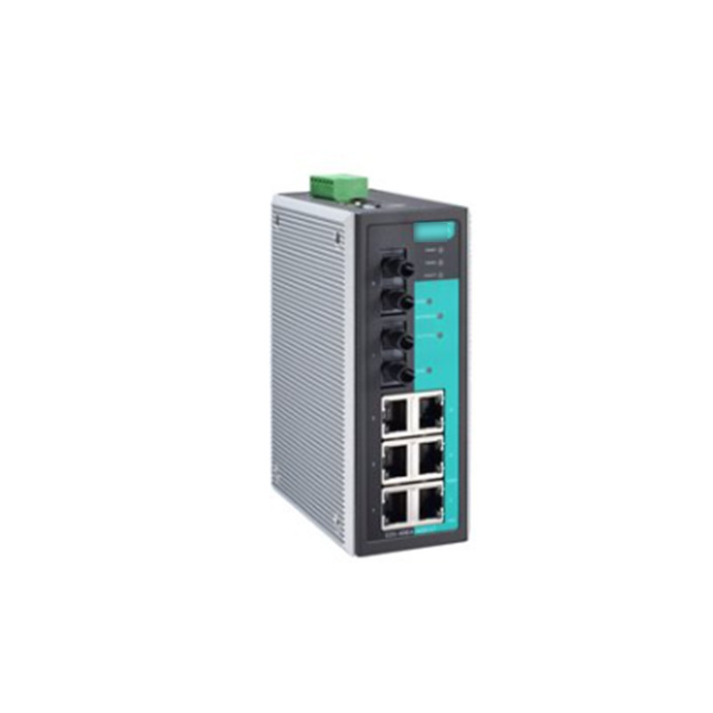 산업 자동화 100% 오리지널 MOXA EDS-408A-MM-SC 8-포트 관리 이더넷 스위치
