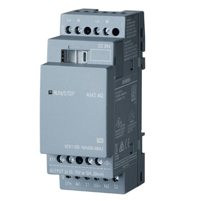 100% 원본 시멘스 PLC LOGO DM8 24R 로고 8 확장 모듈 6ED10551HB000BA2