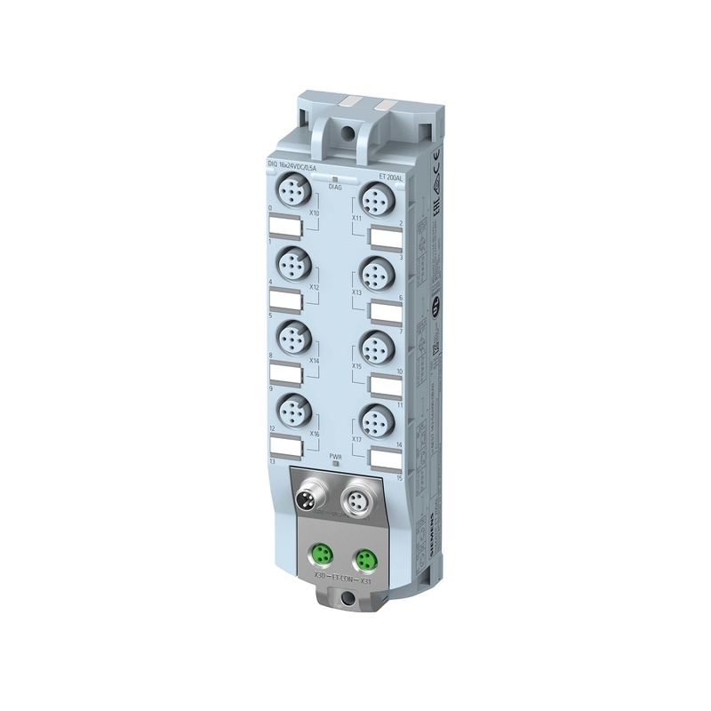 6ES7143-5AH00-0BA0 DIQ 16x24 V DC/0.5 A IP67 시멘스 ET 200AL 연결 모듈 1