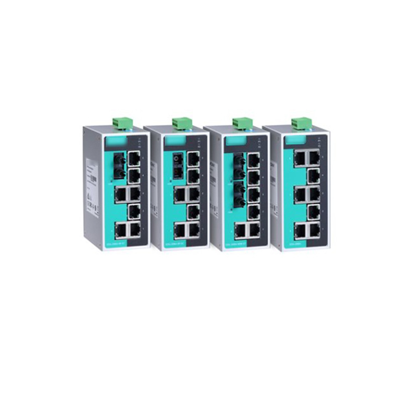 EDS-208A-MM-SC 산업 자동화를 위한 8포트 관리되지 않은 산업 이더넷 스위치