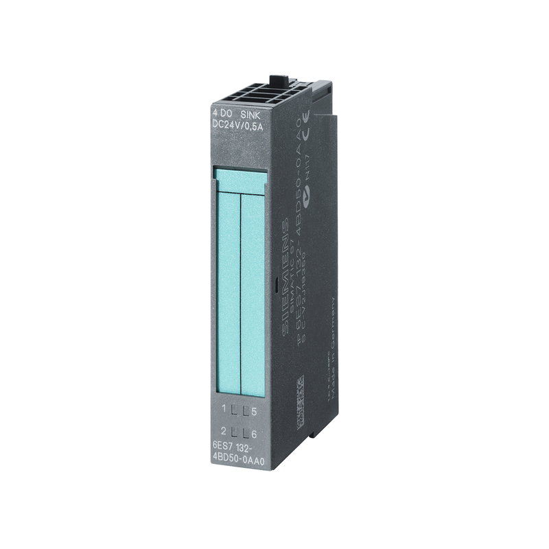 시멘스 ET 200S 4DQ 24 V DC/0.5 A HF 4 DO 고전 24 V DC/0.5 A 6ES71324BD000AB0