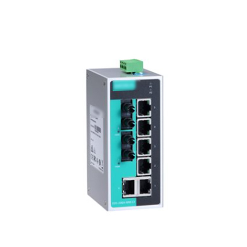 MOXA EDS-208A IP30 알루미늄 하우스로 8포트 관리되지 않은 산업 이더넷 스위치