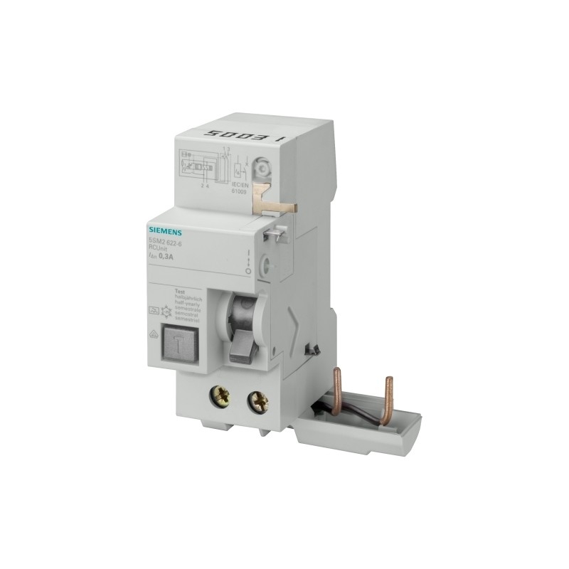 순중량 kg 0.204 kg 5SM2322-0 RC 5SY 2극형 AC 40 A 30 mA Un AC 230 V