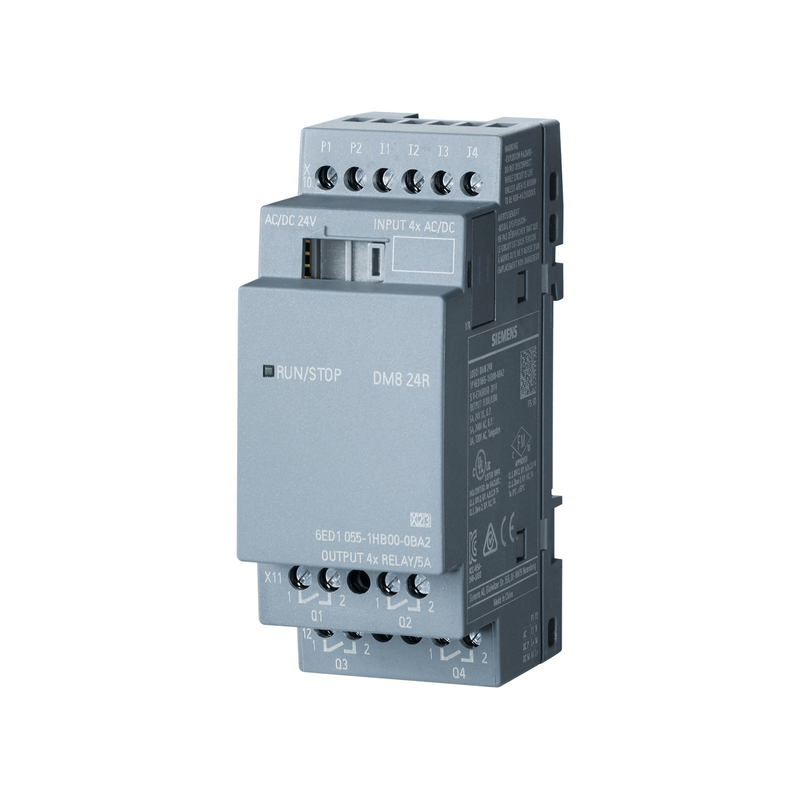 로고 DM8 24R 로고 8 PLC 확장 모듈 6ED1055-1HB00-0BA2 100% 원본 시멘스 FOB